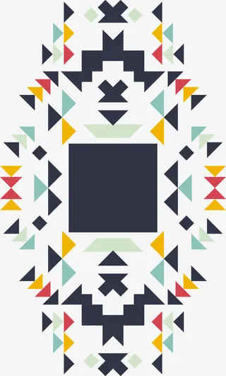 时尚抽象装饰画免抠