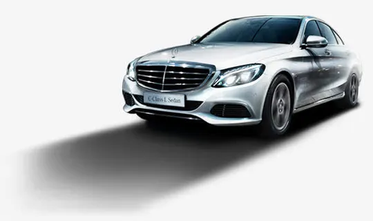 银色炫酷汽车免抠