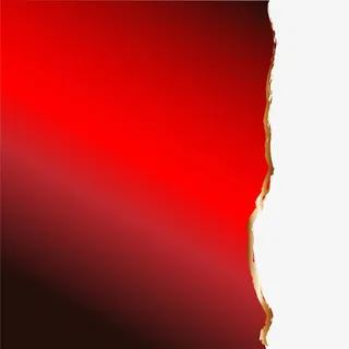 红色闪耀纸张免抠