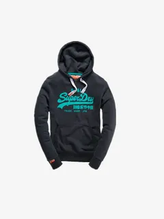 黑色印花连帽卫衣免抠