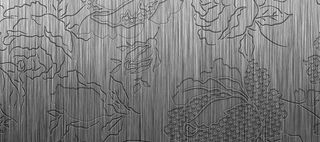 灰色简约花卉背景高清