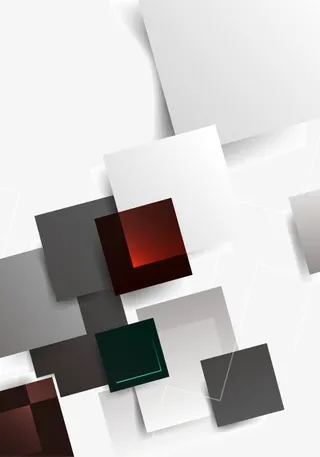 方块商务科技背景矢量素材