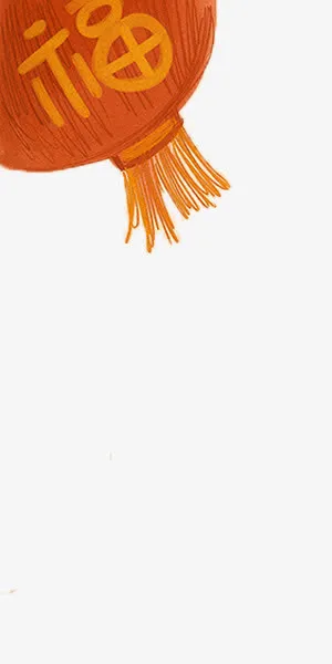 卡通手绘灯笼素材免抠