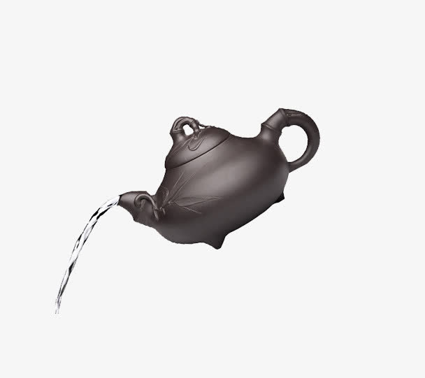 紫砂茶壶免抠