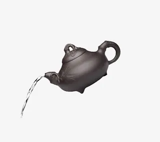 紫砂茶壶免抠