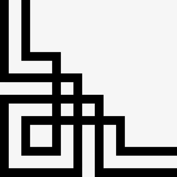 回型图案免抠