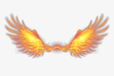 火焰 翅膀 炫酷 特效免抠