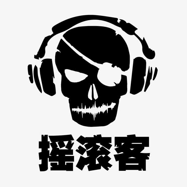 摇滚客logo免抠