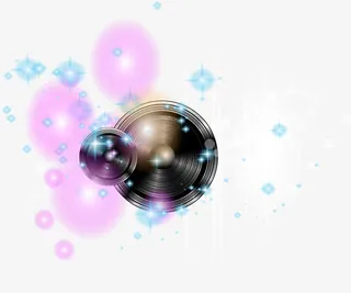 梦幻光晕效果元素免抠