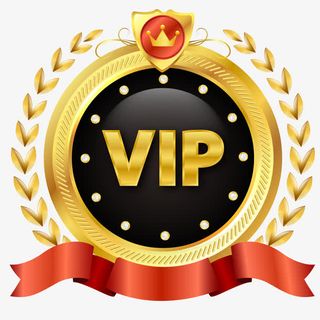 简约VIP标签素材免抠