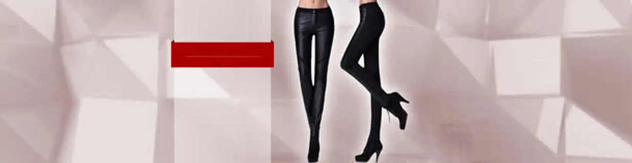 时尚淘宝皮裤banner壁纸