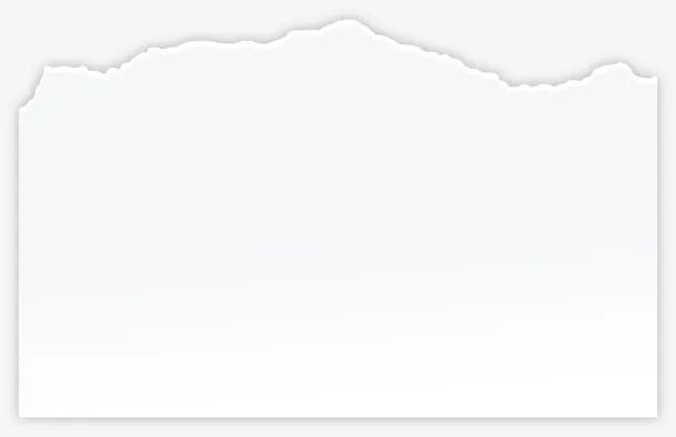 白色撕纸效果免抠png免抠