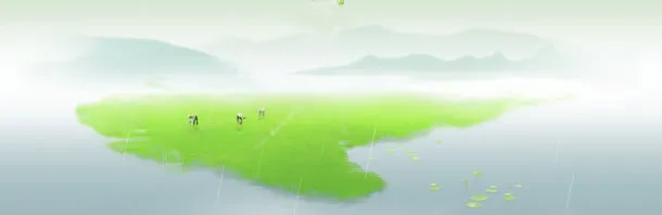 小清新播种banner创意设计