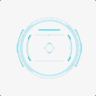 指南针雷达时钟表盘仪器免抠