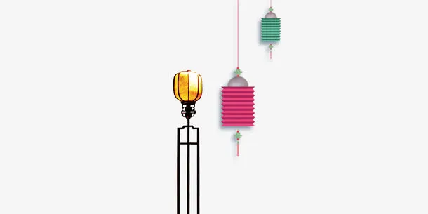 中国风灯笼免抠