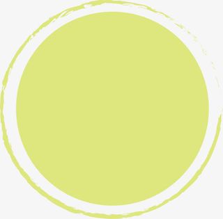 简约圆形标签图案免抠