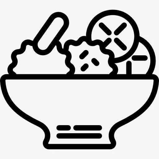 沙拉图标免抠