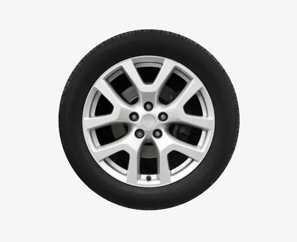黑色防电车胎橡胶制品实物免抠