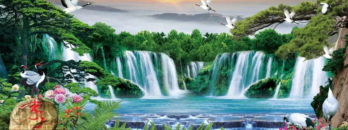 山水风景画高清