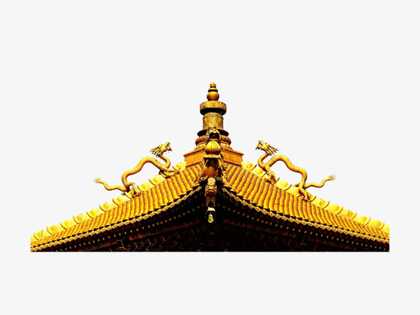 金色屋顶免抠