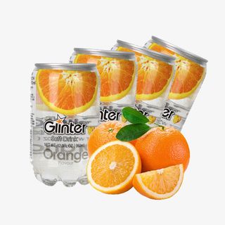 马来西亚进口运得牌橙味汽水果味免抠