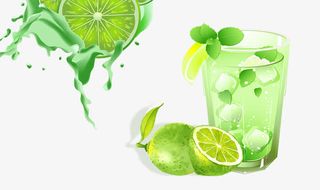 夏日柠檬果免抠