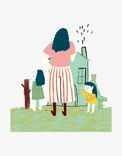 妈妈和女儿免抠