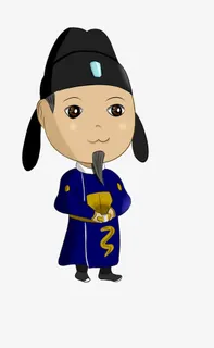 手绘卡通人物免扣素材免抠