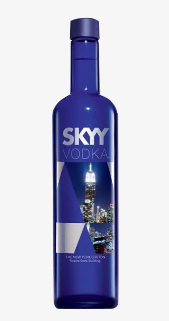 SKYYVodka深蓝伏特加免抠