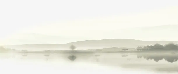 水墨山水免抠