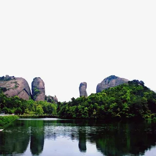 革命老区庐山景区免抠