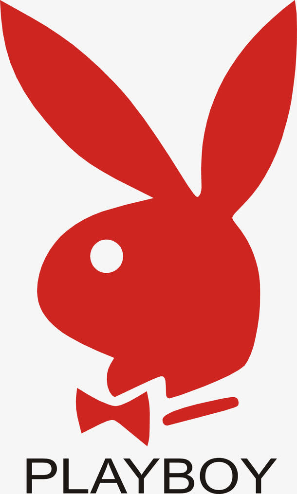 花花公子品牌logo免抠