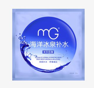 海洋冰泉补水面膜免抠