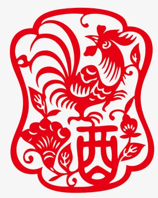 2017鸡年矢量元素免抠