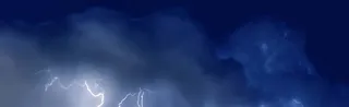 蓝色闪电背景高清