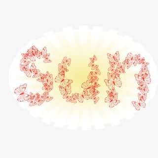 sun 阳光 字体 花纹字体免抠