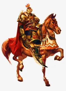 古人战士战马免抠