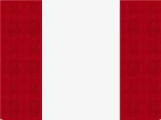 红色印花边框免抠