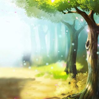 小清新卡通主图背景素材高清