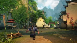 古风城镇与竹子游戏场景免抠