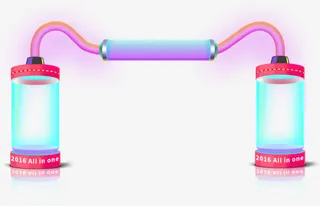 创意合成天猫头部效果设计充电免抠