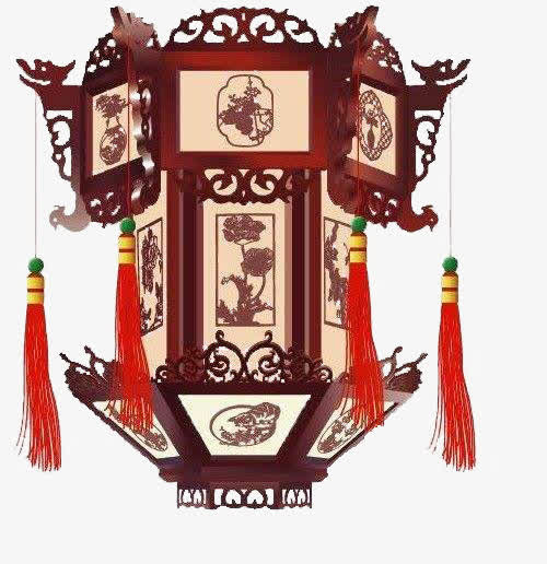古典花灯免抠