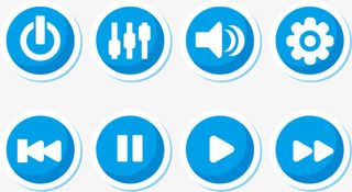 矢量图音乐软件素材免抠