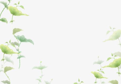 水墨中国风小花免抠