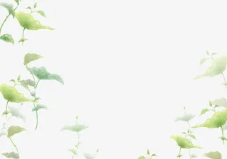 水墨中国风小花免抠