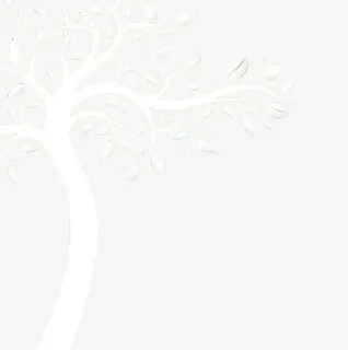 创意剪纸树免抠