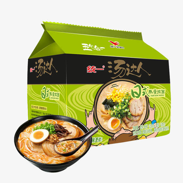汤达人方便面免抠