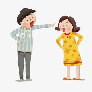 吵架的夫妻免抠
