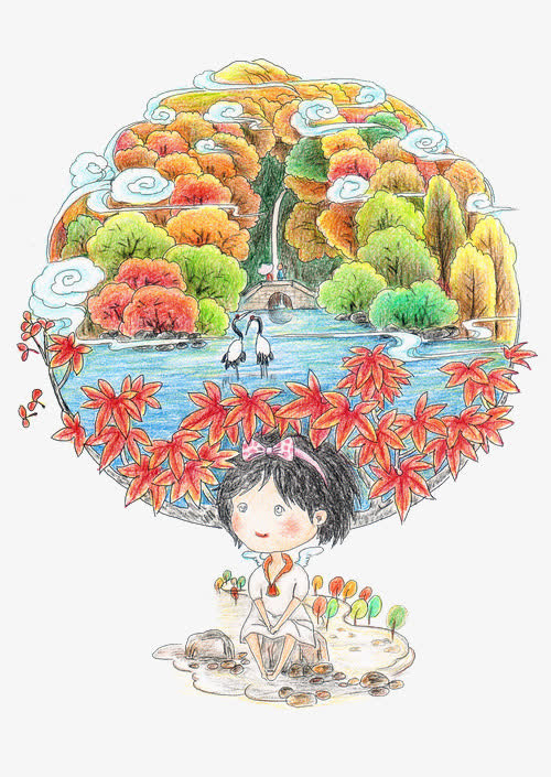 山水景物免抠