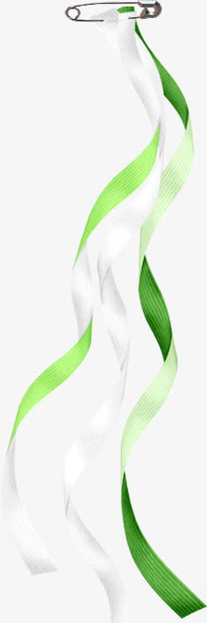 唯美丝带漂浮免抠